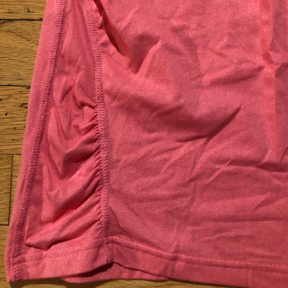 Women's Kirkland Signature Pink Short Sleeved V-Neck T-Shirt - Picture 5 of 10